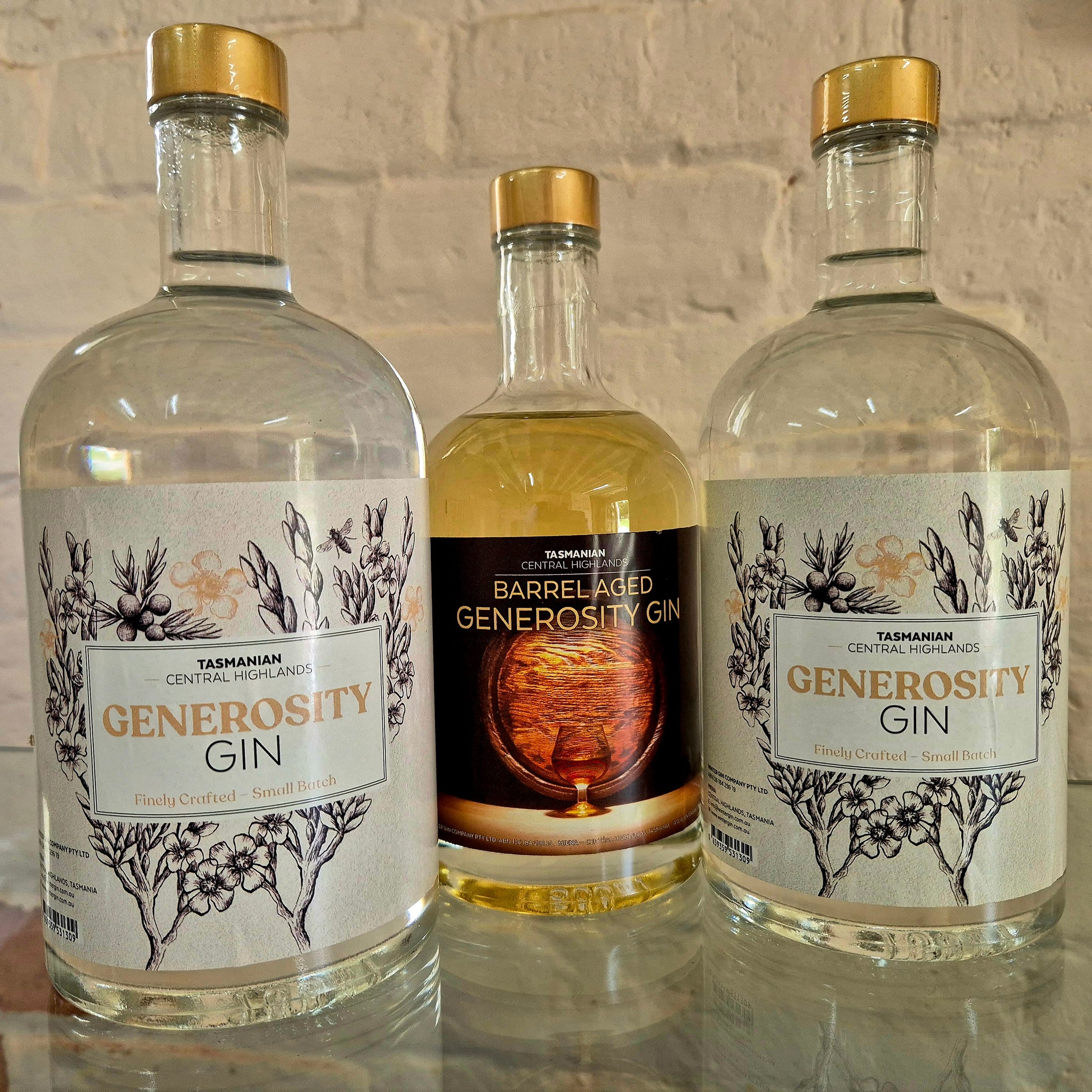 Christmas Bonus - Generosity x 2 plus FREE bottle of Barrel Aged Gin